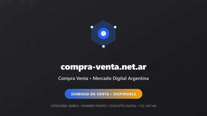 Identidad gráfica y activo digital para Compra Venta en Argentina